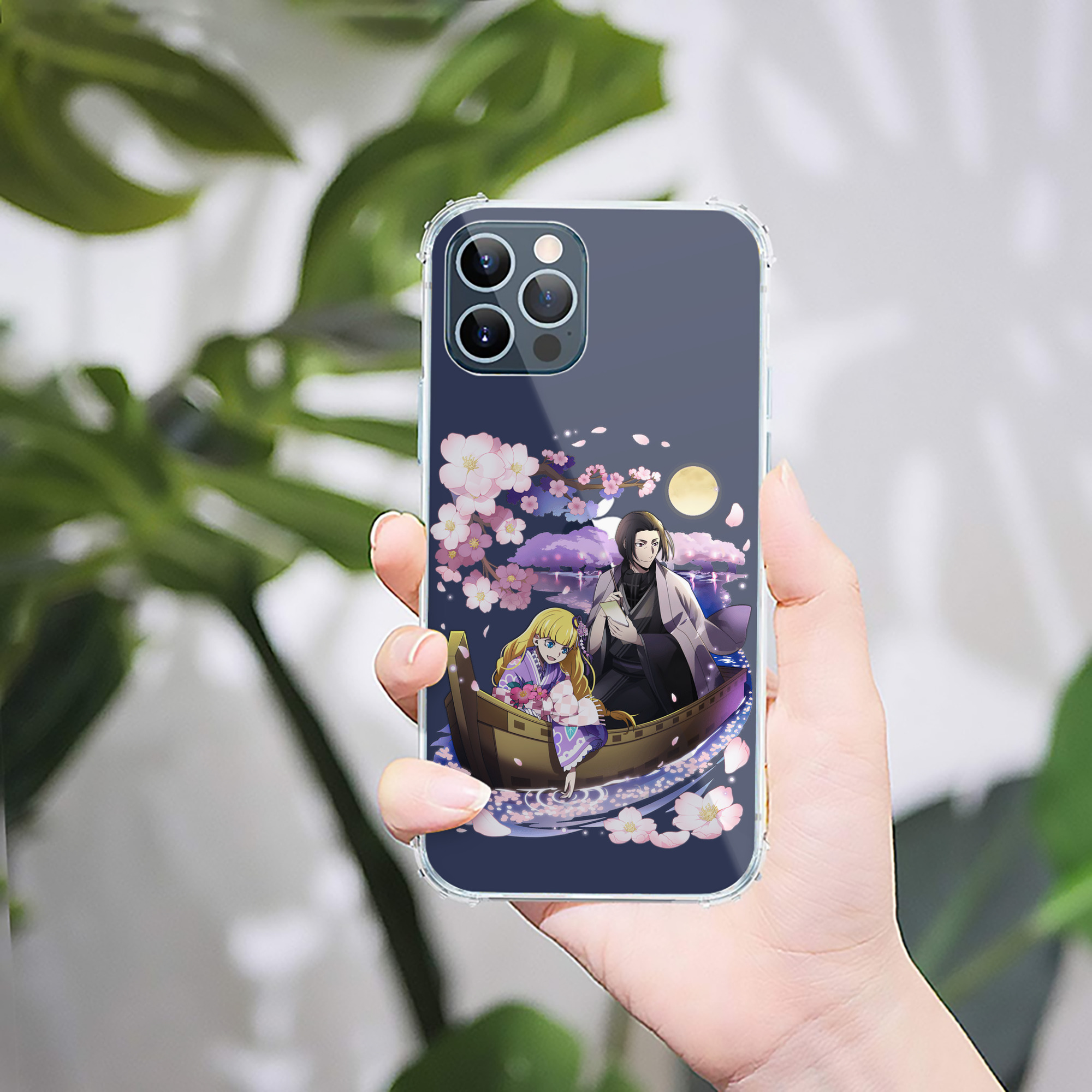 （画像用） 文豪ストレイドッグス Bungo Stray Dogs 【iPhone 12シリーズ対応】透明スマホケース（クリアソフトケース）